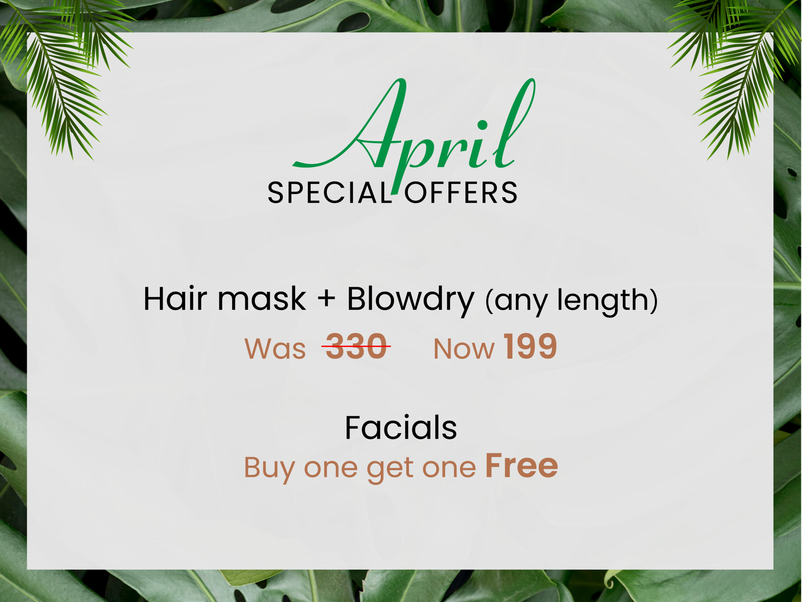 Monthly Offer